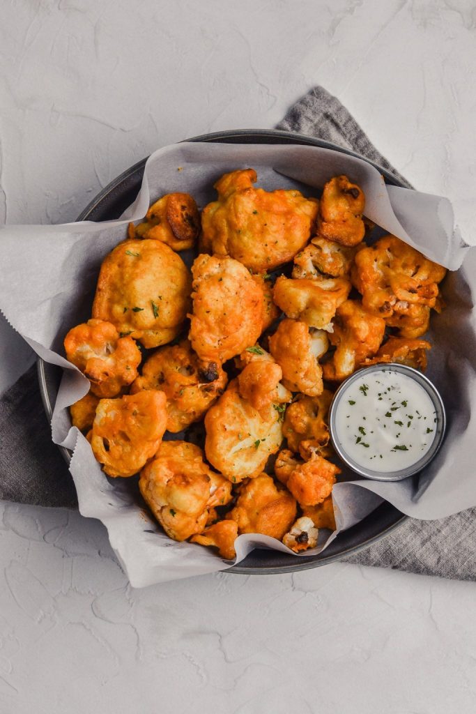 Buffalo Cauliflower Bites