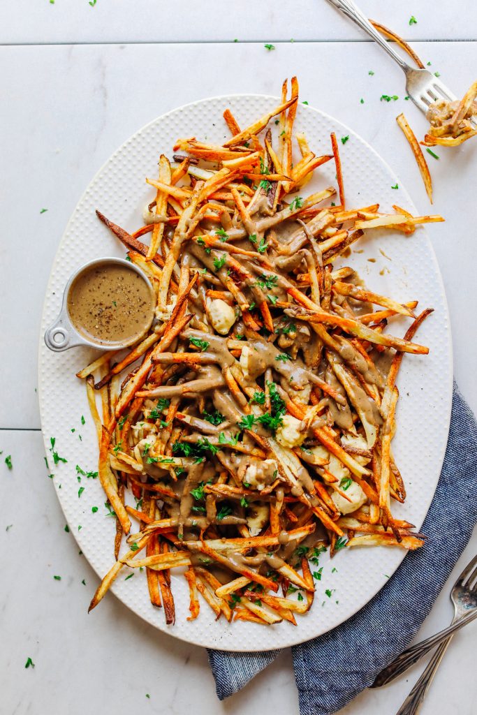 Easy Vegan Poutine