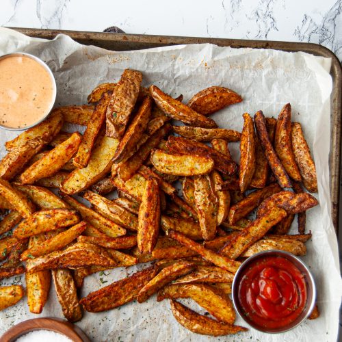 Easy Seasoned French Fries (oven & Air Fryer) - Homemade Haley