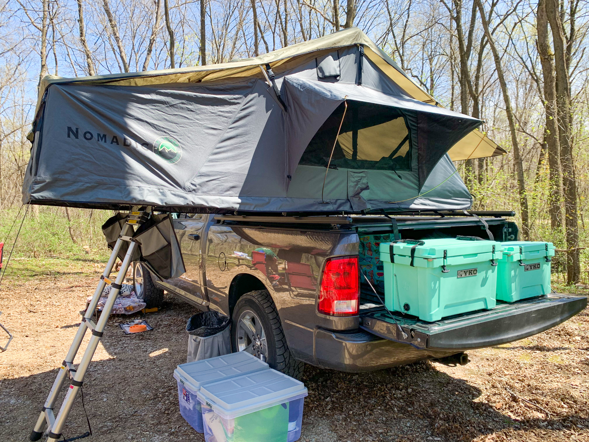 Sakatah Lake State Park Rooftop Tent