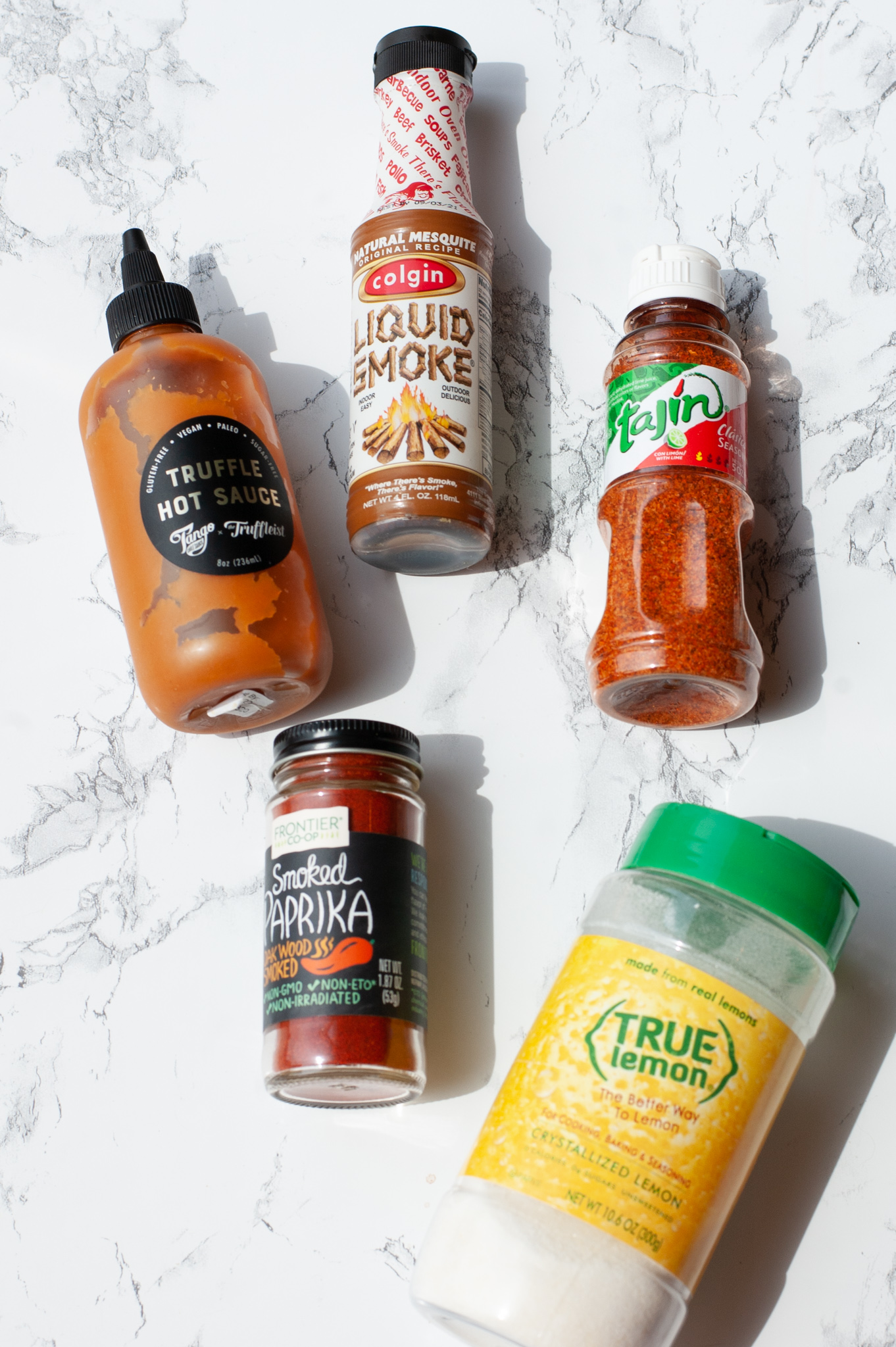 Various vegan seasonings